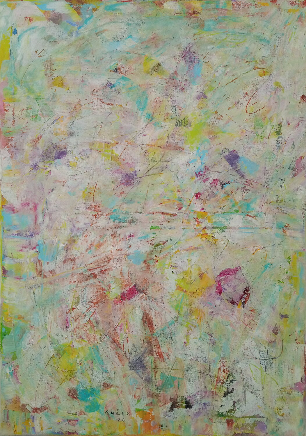 Untitled Zdenko Bužek Original painting for sale