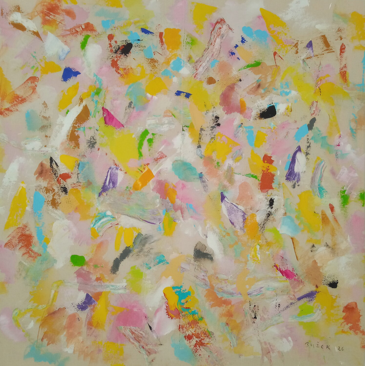Untitled Zdenko Bužek Original painting for sale
