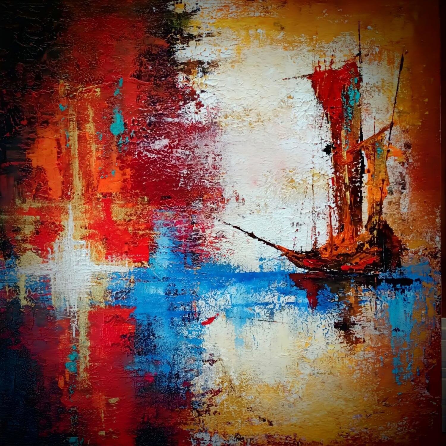 SOLITARY Sonali Sihi Original painting for sale