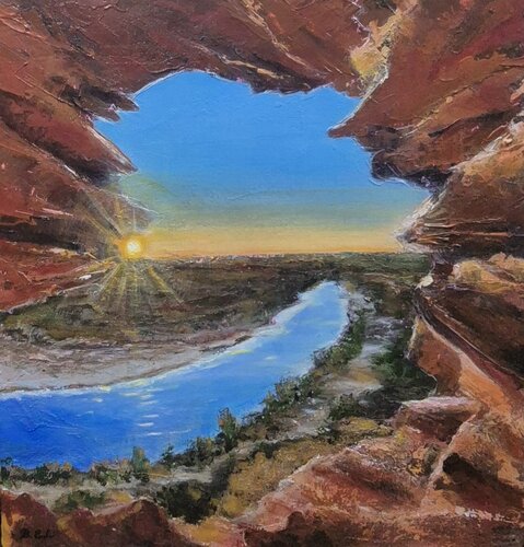 Nature's Window by Belinda Eldridge, Painting for Sale on Select
