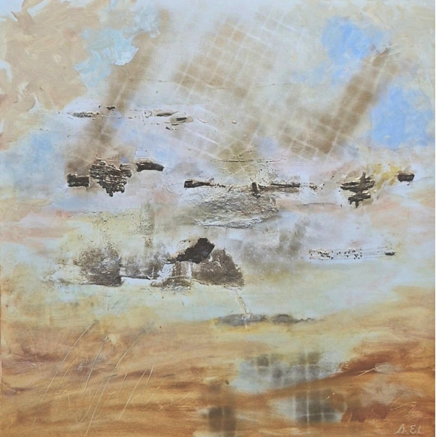 Golden Dreams Belinda Eldridge Original painting for sale