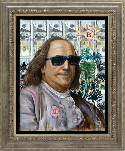 My BFF Ben by Mihov, Painting for Sale on Select