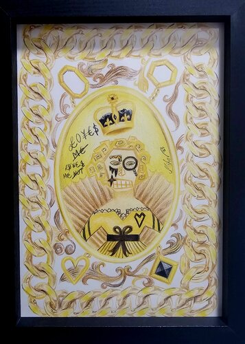 One Basquitta by Mihov, Drawing for Sale on Select