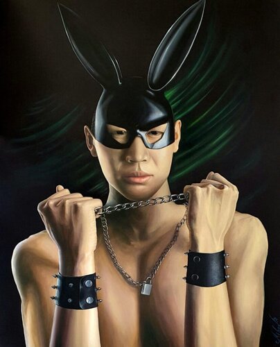 Dangerous by Mihov, Painting for Sale on Select