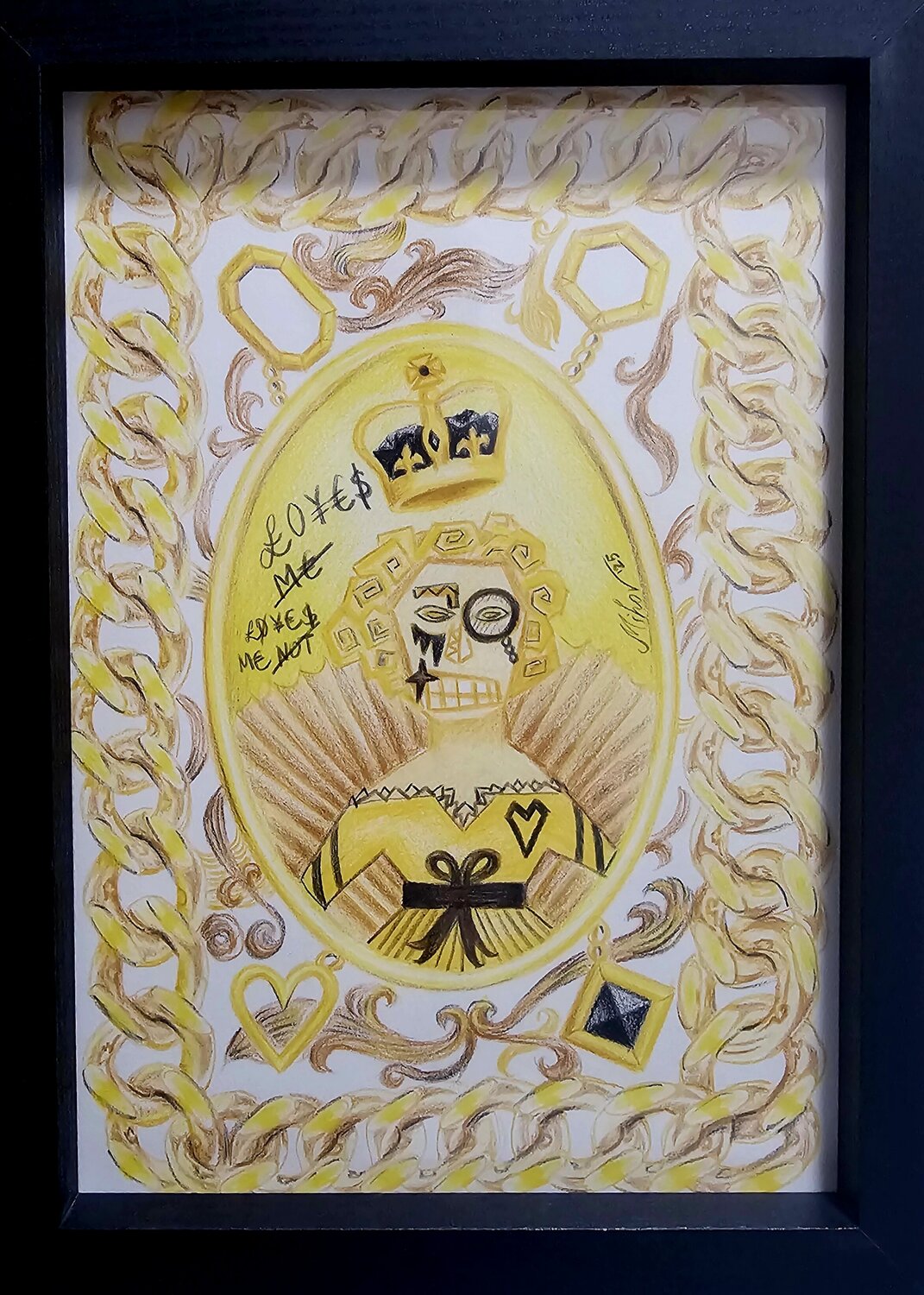 One Basquitta Mihov Drawing for sale