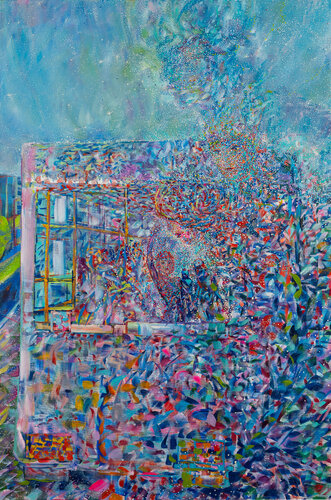 track by Eva Akopian, Painting for Sale on Select