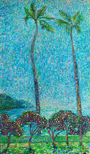 Closer to the equator by Eva Akopian, Painting for Sale on Select