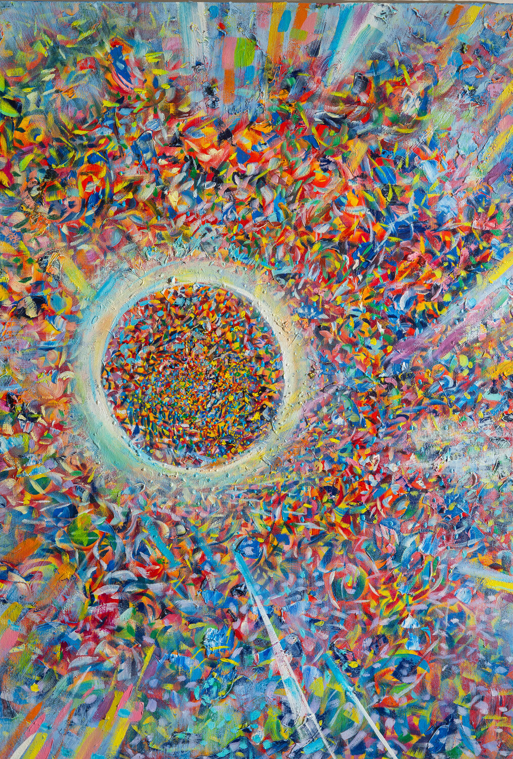 Sun 1235 Eva Akopian Original painting for sale