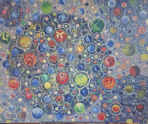 Energy and entanglement is life 2026 by Antonino Nicolini, Painting for Sale on Select