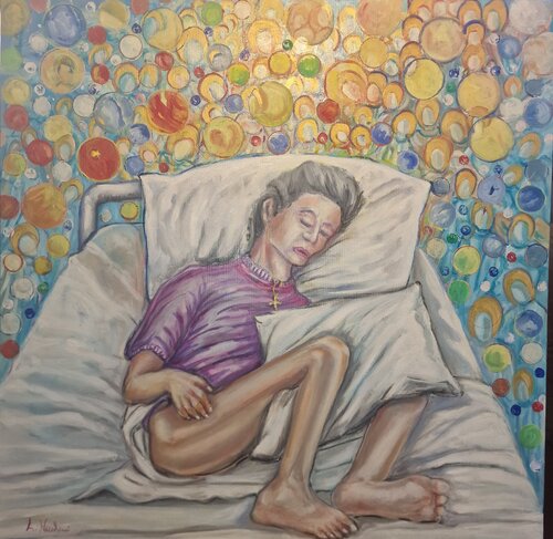 Alzheimer -0- by Antonino Nicolini, Painting for Sale on Select