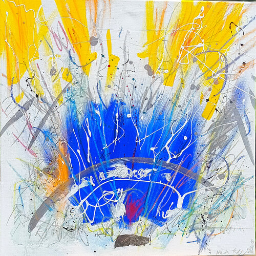 HaSneh HaBo’er by Hannah Scaramella, Painting for Sale on Select