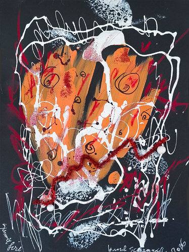Summer Fire by Hannah Scaramella, Painting for Sale on Select
