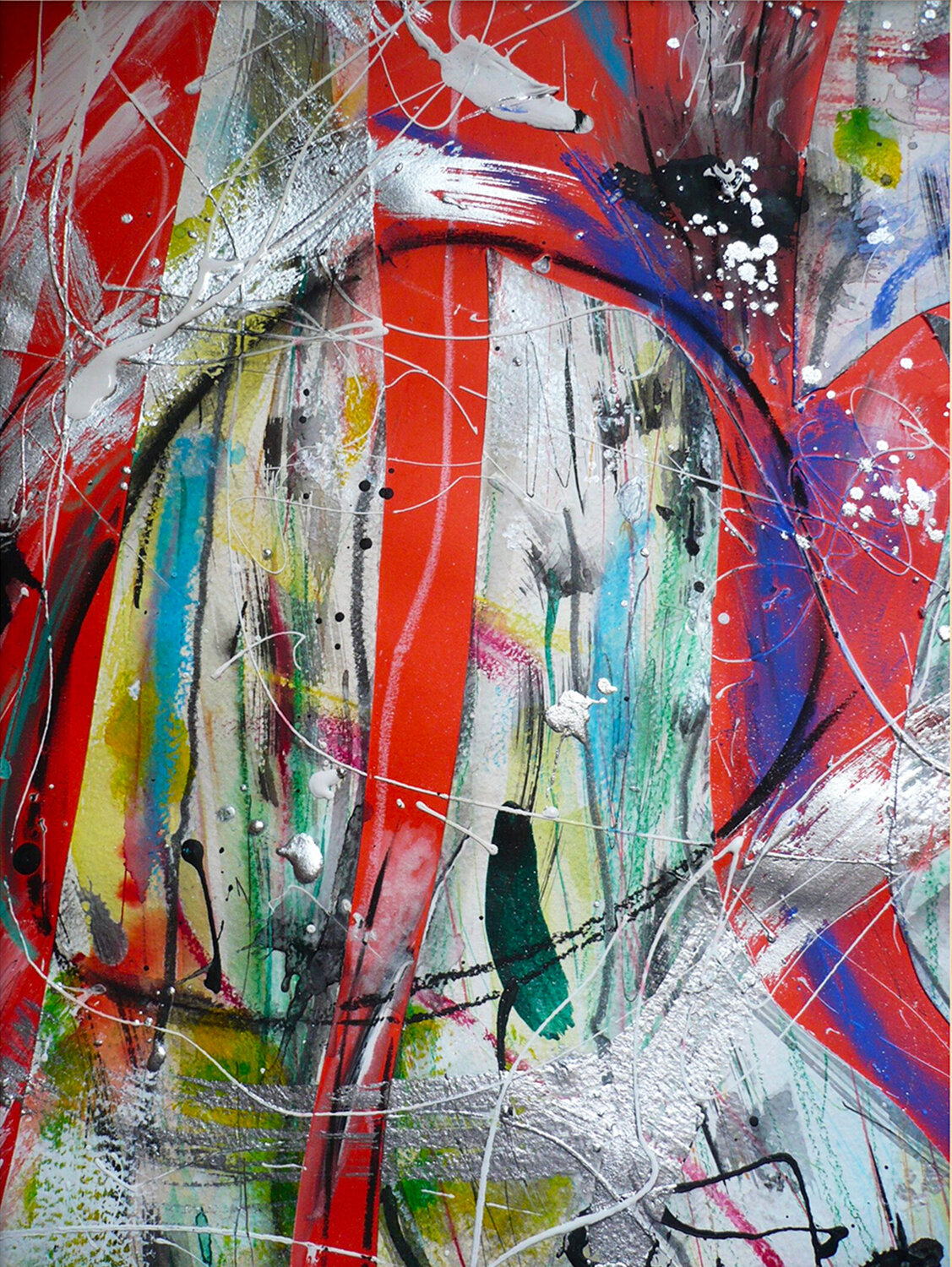 Tierra del Fuego from a Bird’s View 1 Hannah Scaramella Original painting for sale