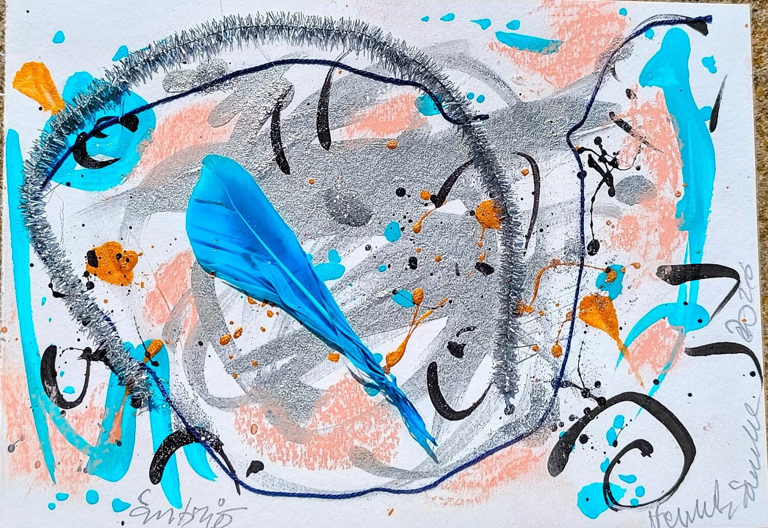 Embrio Hannah Scaramella Original painting for sale