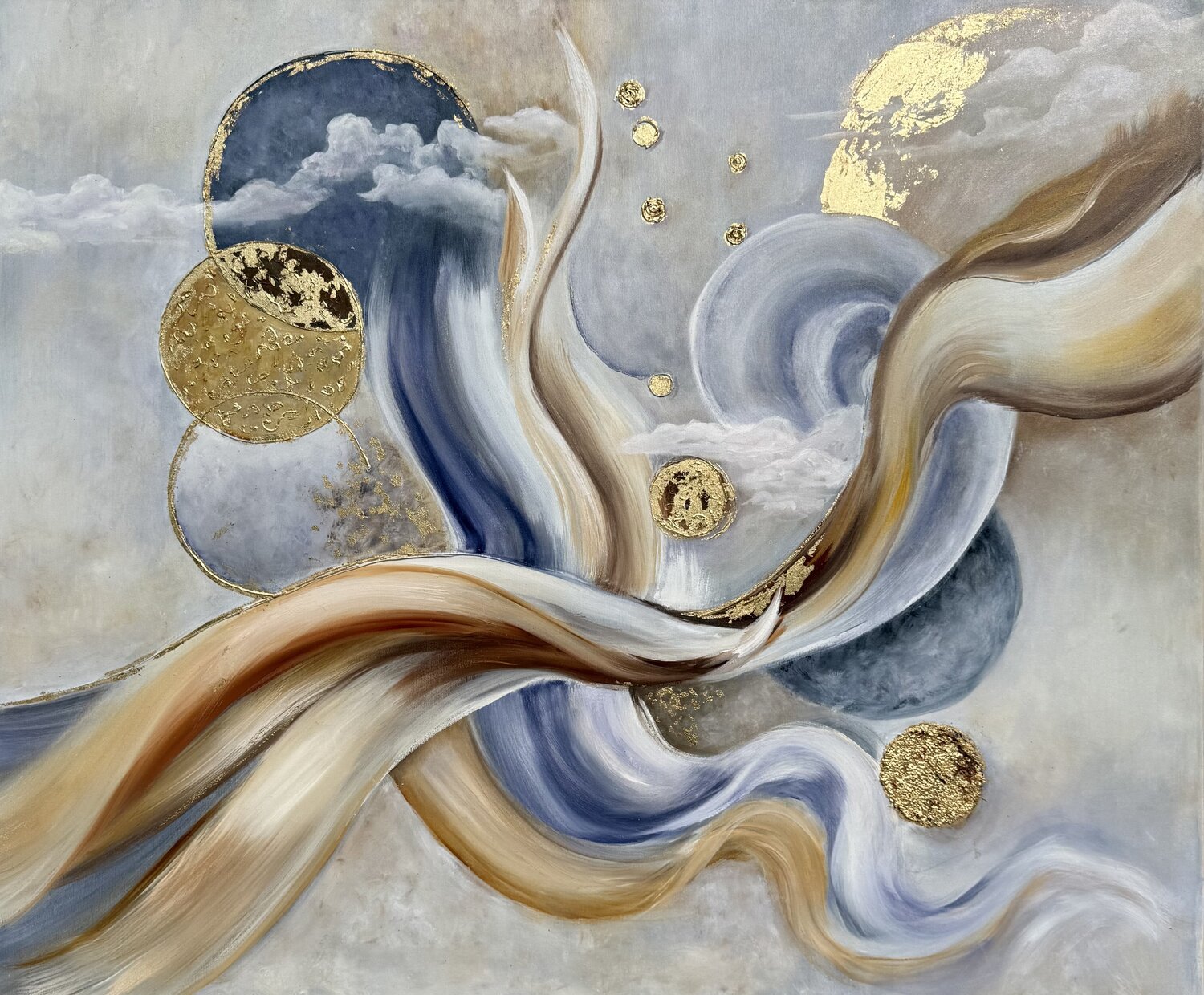 Шепот течет Ирина Кленке Original painting for sale