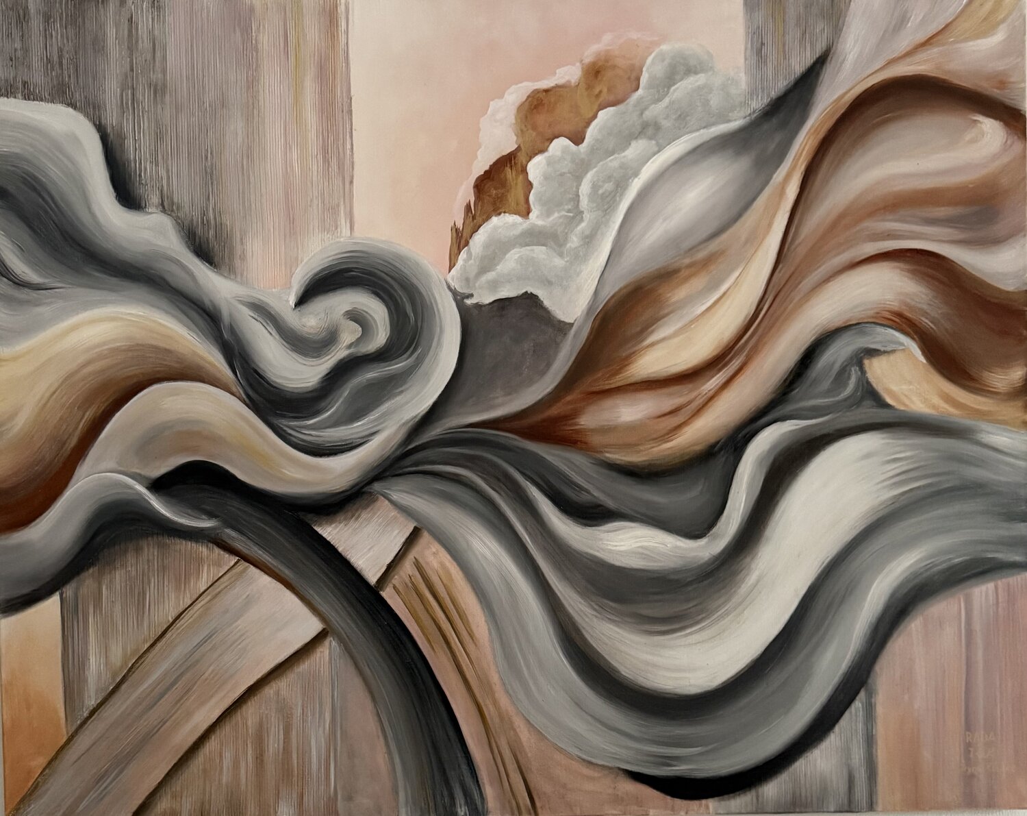 Ethereal Drift Ирина Кленке Original painting for sale