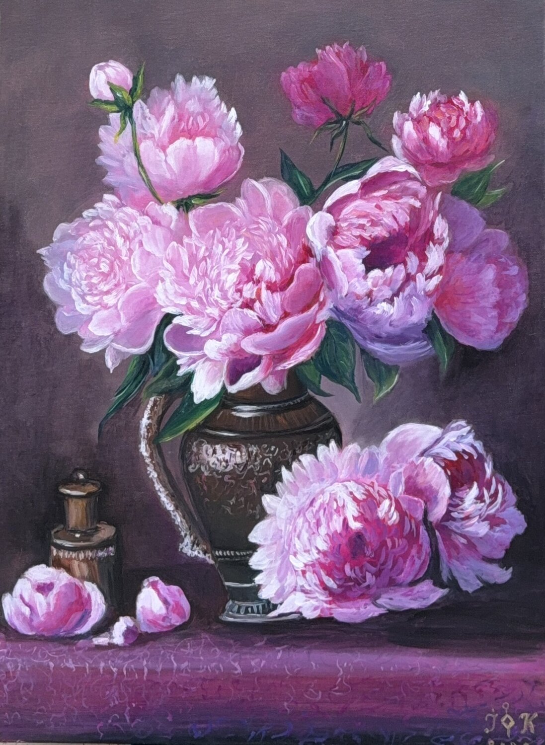 Ваза копия Ирина Кленке Original painting for sale