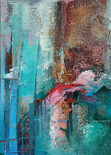 Oltre lo sguardo by nicoleta cimpeanu, Painting for Sale on Select