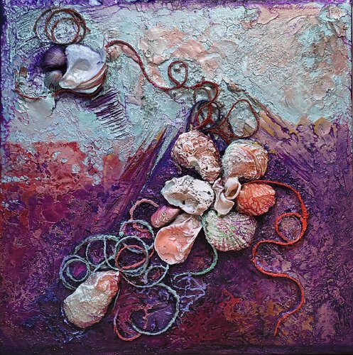 Metamorfosi sommersa by nicoleta cimpeanu, Painting for Sale on Select