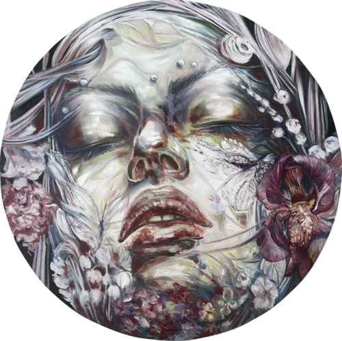Ecstasy Unveiled by Ana María Cepoi, Painting for Sale on Select