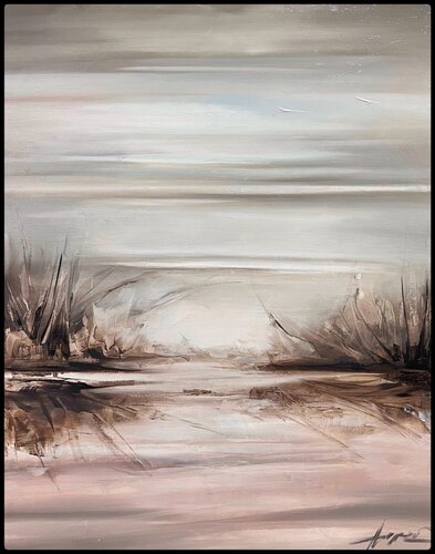 COLD MOOD by Ana María Cepoi, Painting for Sale on Select
