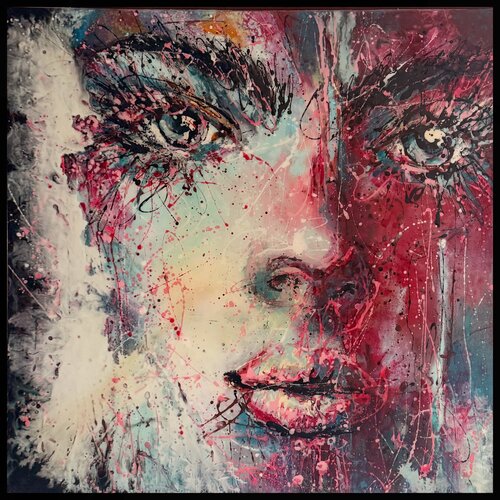 Transparencias Humanas by Ana María Cepoi, Painting for Sale on Select