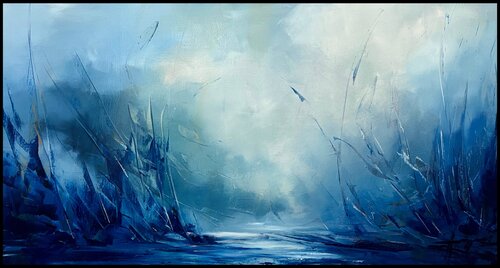 Afternoon light by Ana María Cepoi, Painting for Sale on Select