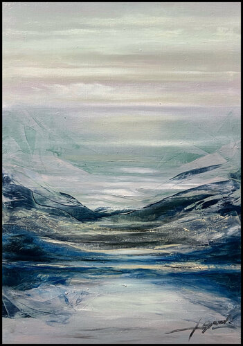 Harmony's Embrace by Ana María Cepoi, Painting for Sale on Select