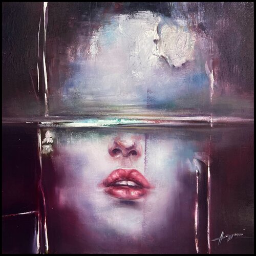 Aqui by Ana María Cepoi, Painting for Sale on Select