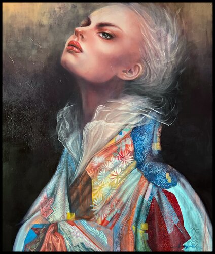 Vestigio by Ana María Cepoi, Painting for Sale on Select