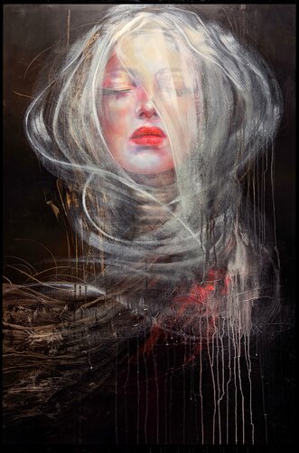 Unspoken 24M by Ana María Cepoi, Painting for Sale on Select