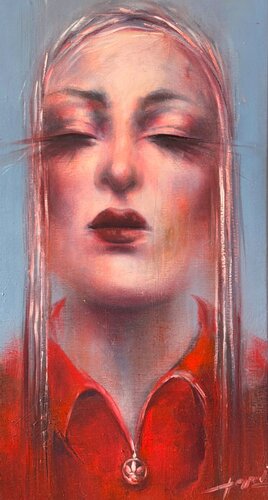Sealed After by Ana María Cepoi, Painting for Sale on Select