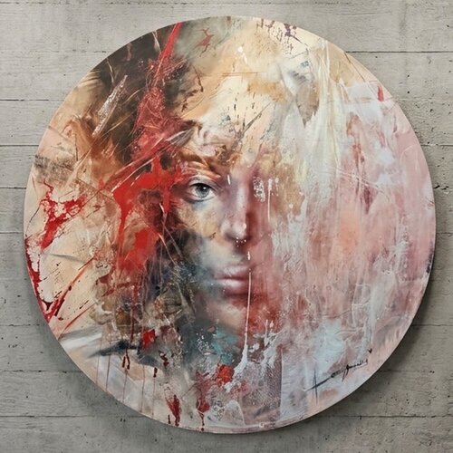 Month XX — Residual by Ana María Cepoi, Painting for Sale on Select