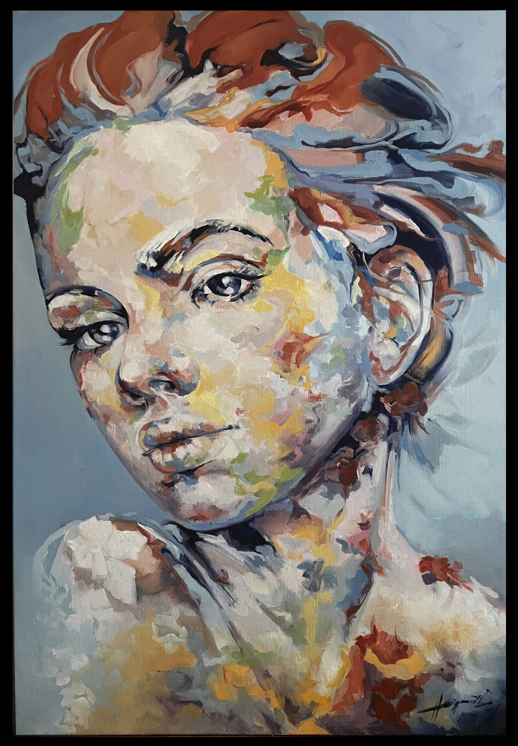 Eve Ana María Cepoi Original painting for sale