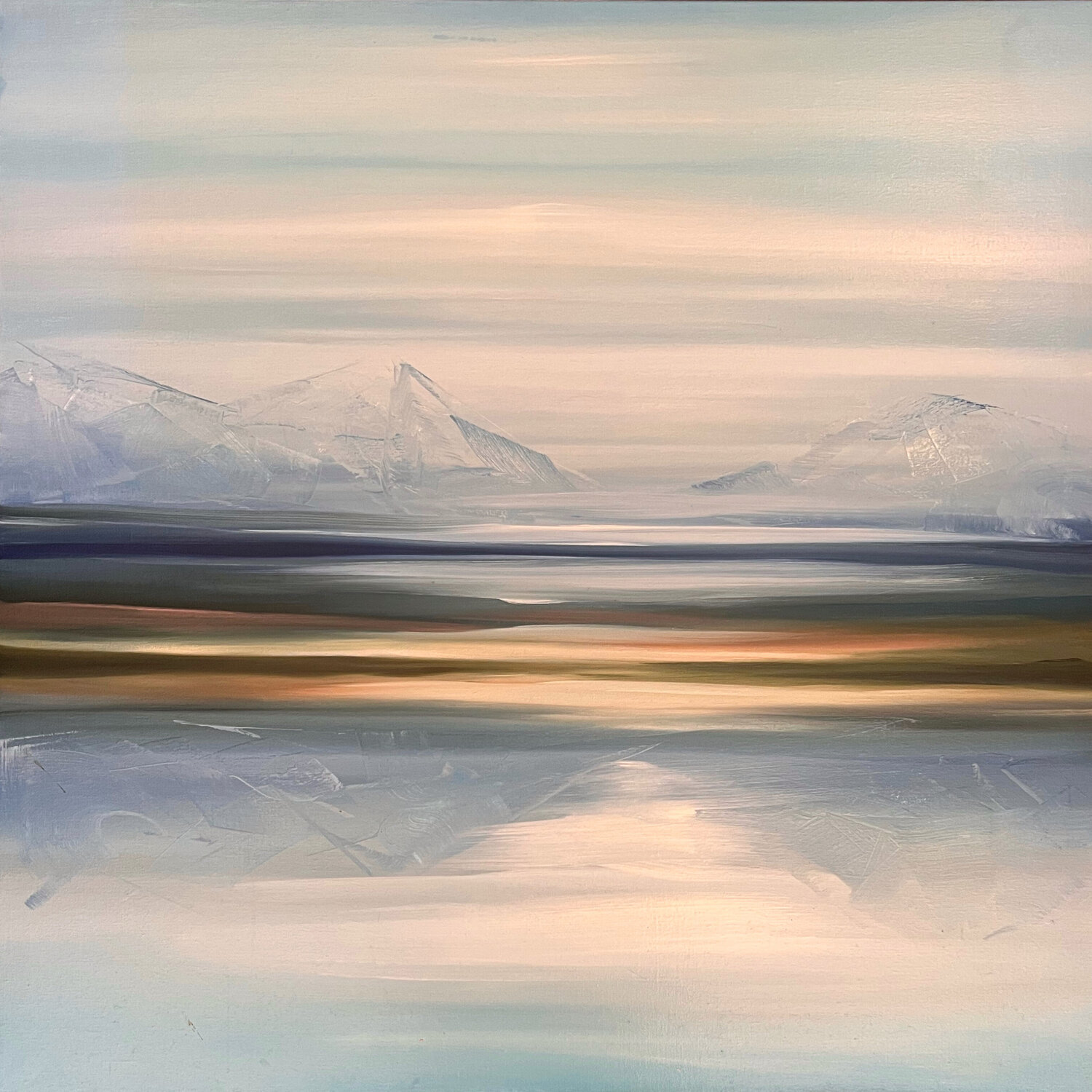 BEYOUND THE SKY nr 2 Ana María Cepoi Original painting for sale