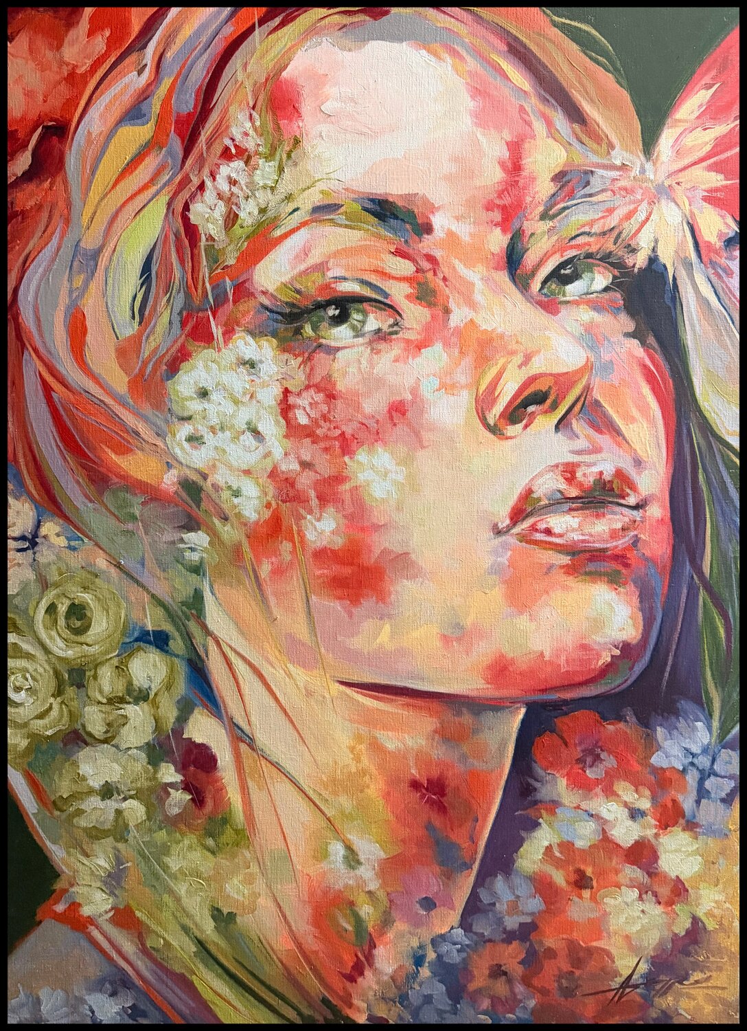 Teenage Dream Ana María Cepoi Original painting for sale
