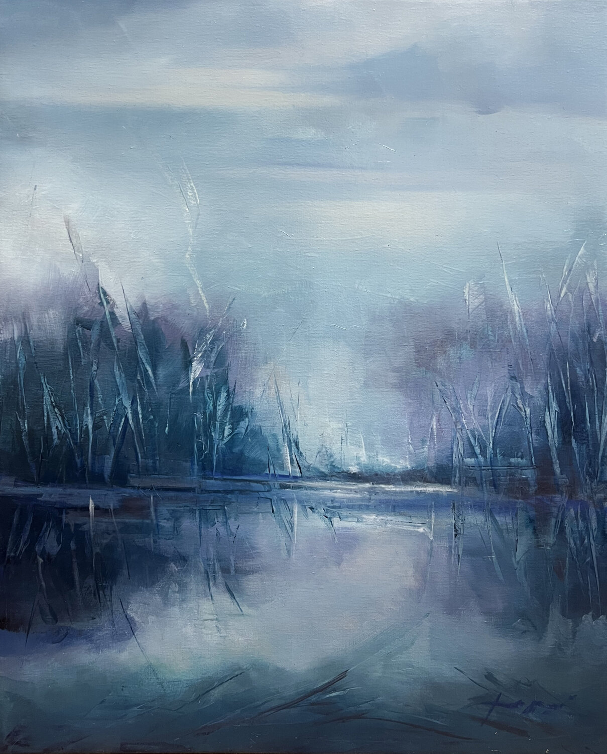 Spring to Kingdom Come Ana María Cepoi Original painting for sale