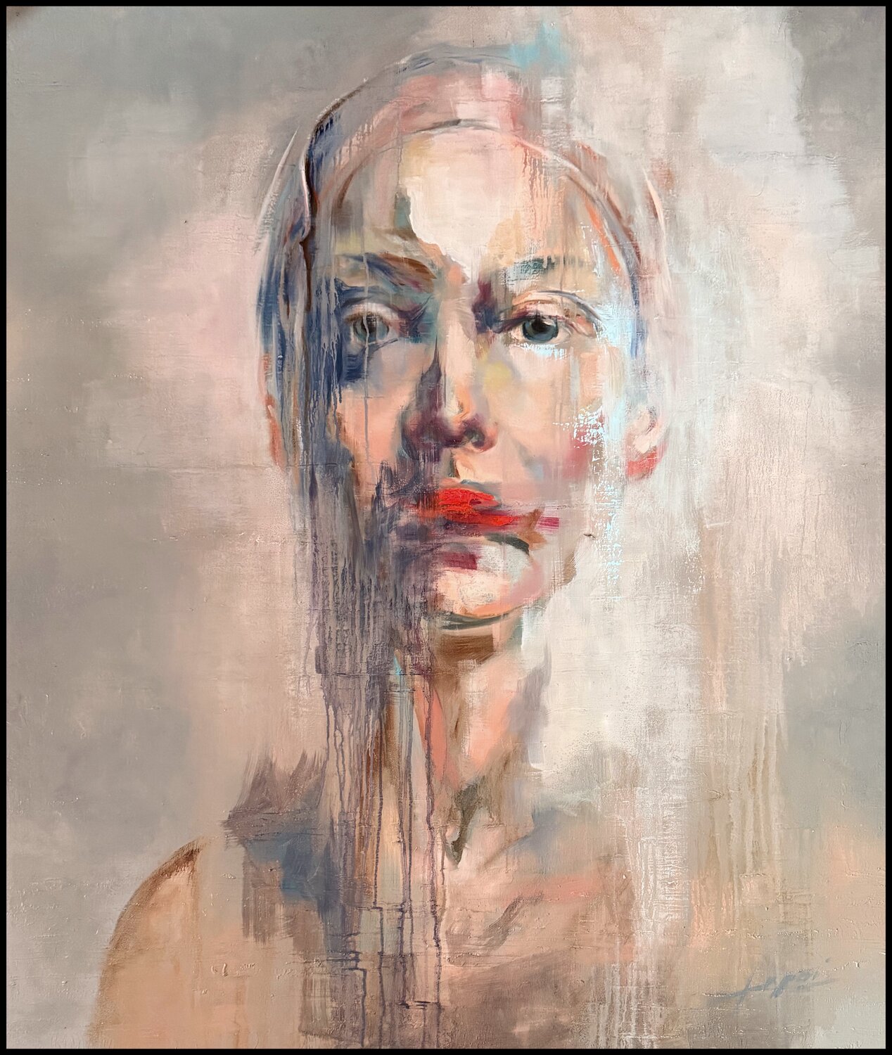 What Remains - 24M Ana María Cepoi Original painting for sale