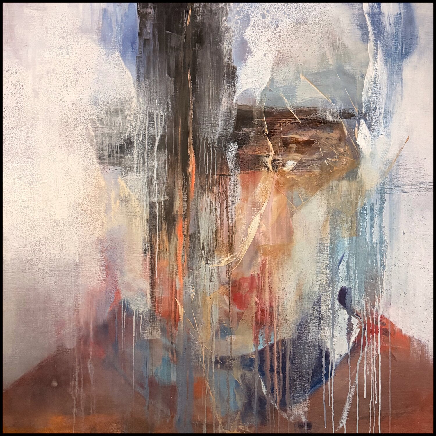 Afterimage Ana María Cepoi Original painting for sale