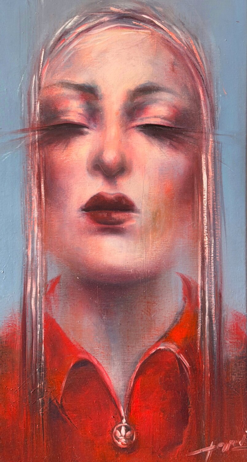 Sealed After Ana María Cepoi Original painting for sale