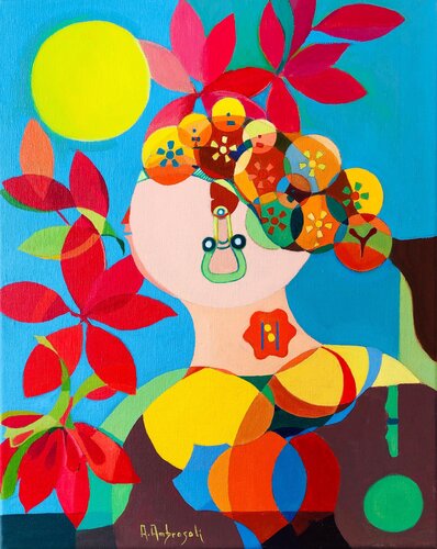FALL by Annemarie Ambrosoli, Painting for Sale on Select