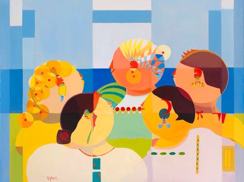 HARMONY by Annemarie Ambrosoli, Painting for Sale on Select