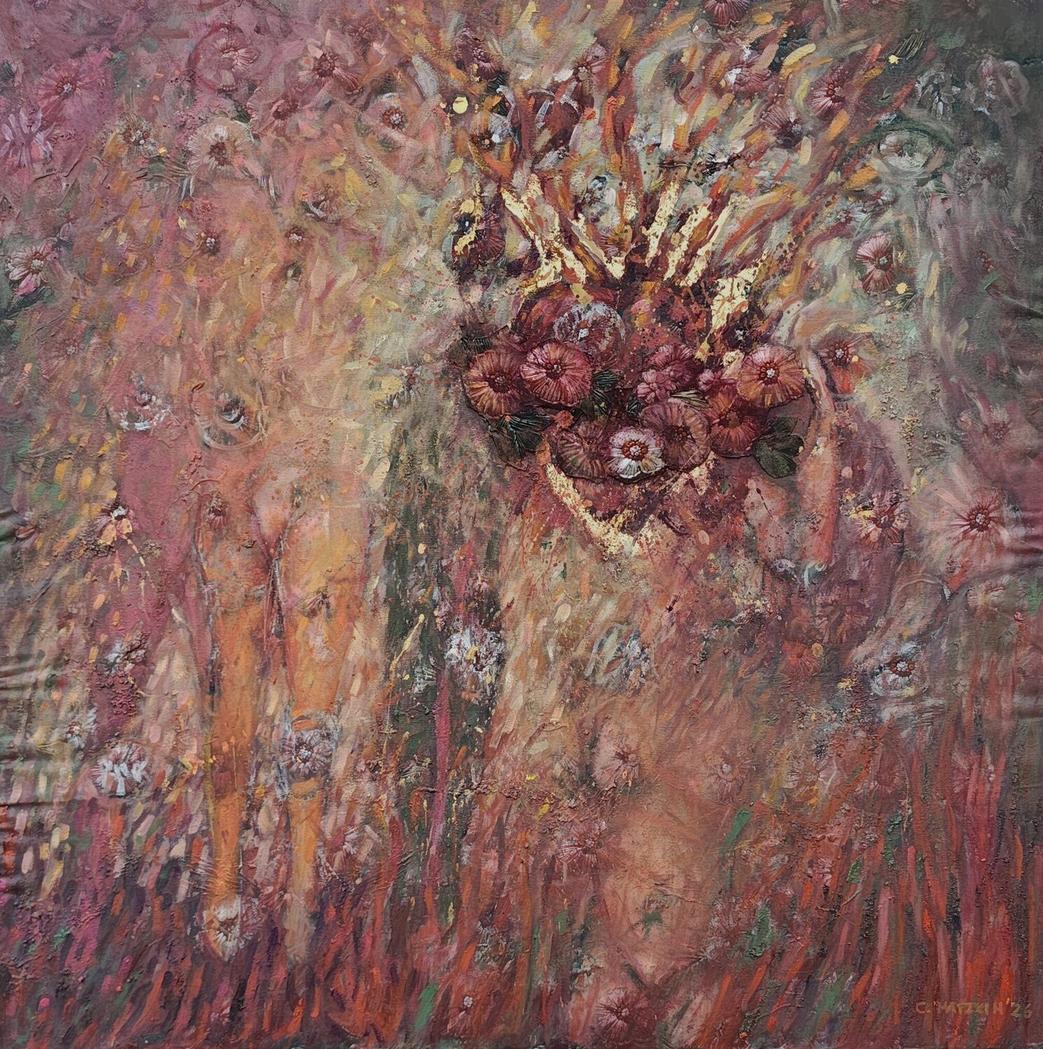 Exvoto Cecilia Matzkin Original painting for sale