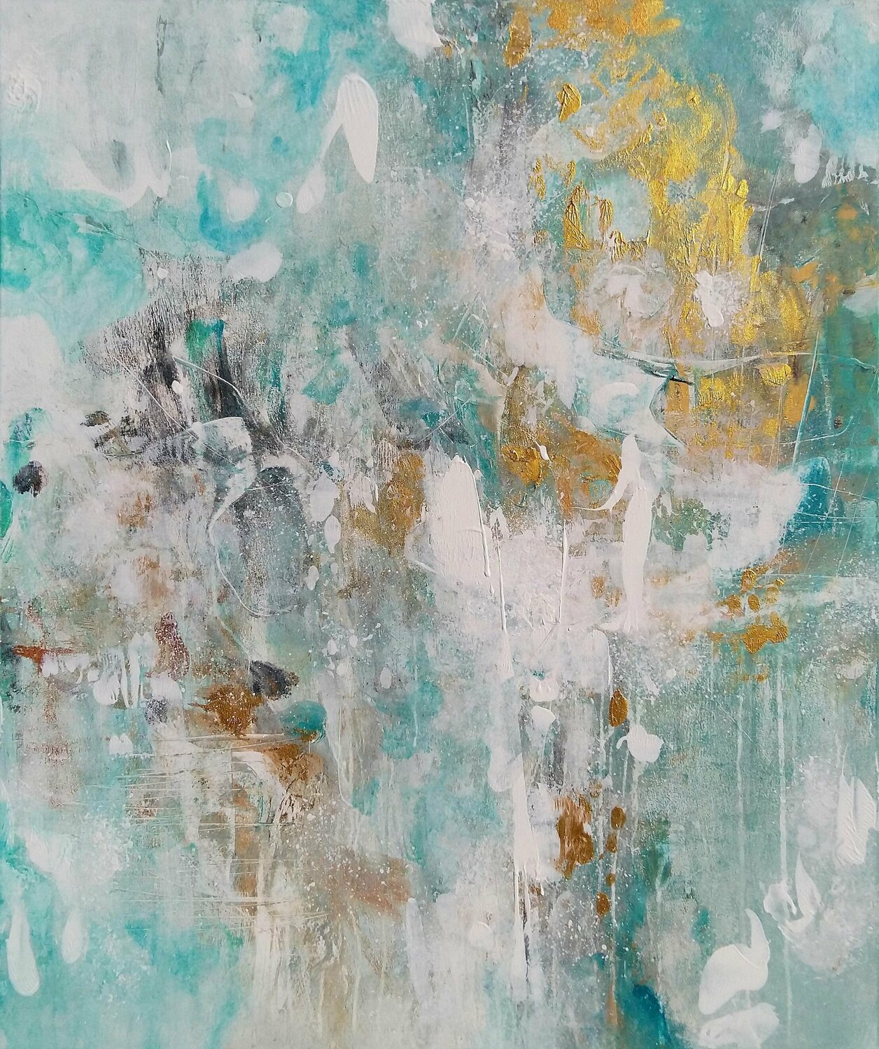 Winter time Bibiána Baranová Original painting for sale