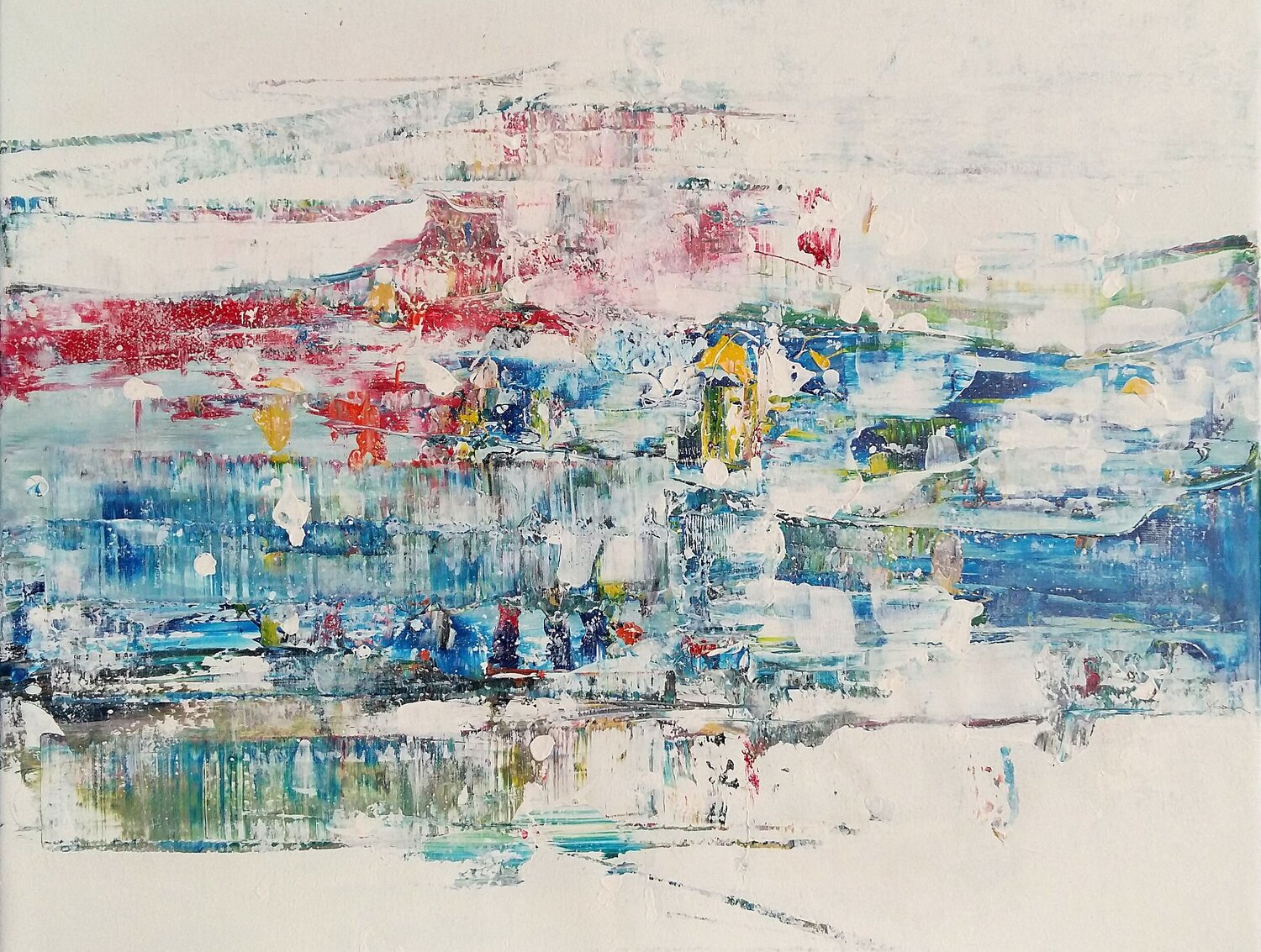 Winter day Bibiána Baranová Original painting for sale