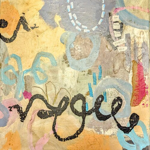 Echo of Truth by Martina Kunze, Painting for Sale on Select