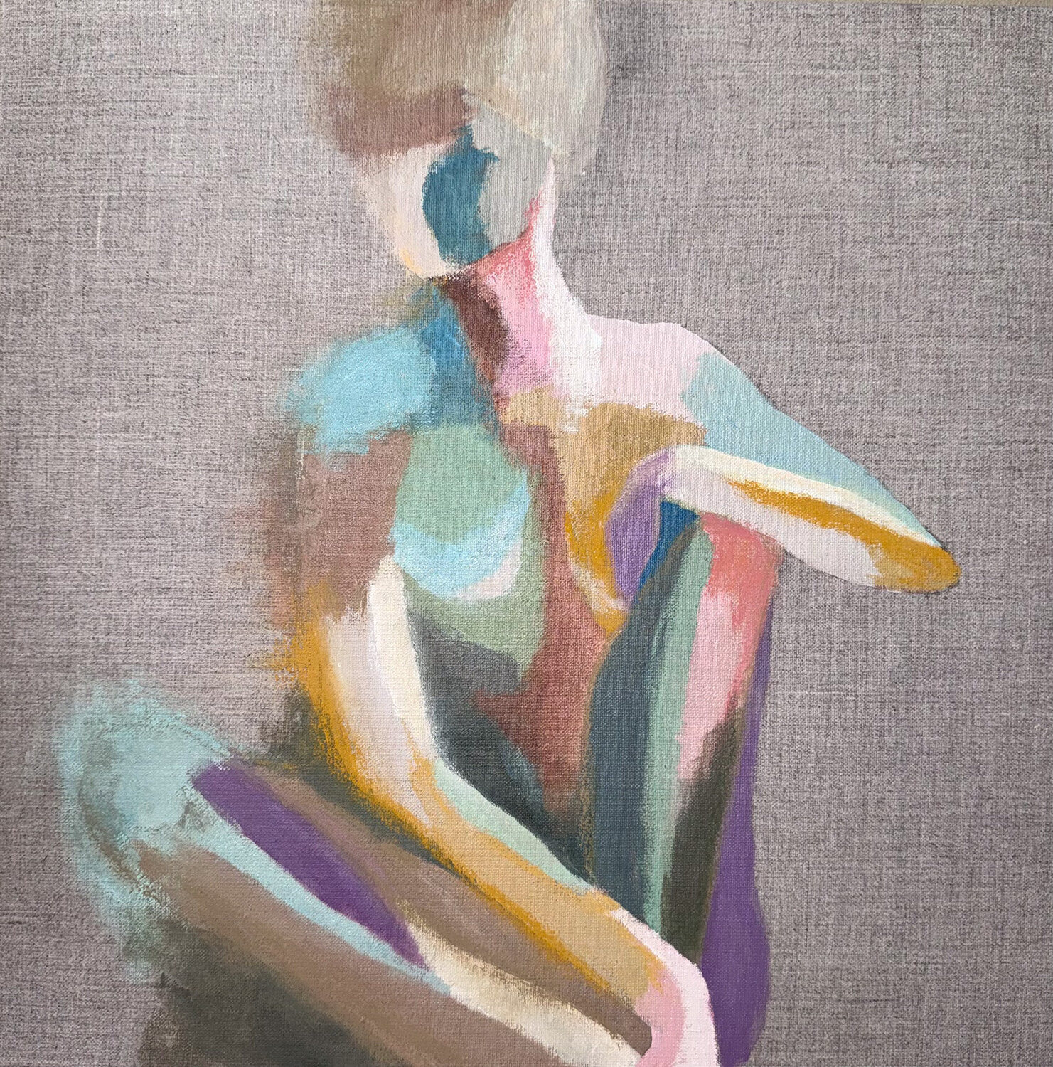 Unnamed Feeling Carita Wallius Original painting for sale
