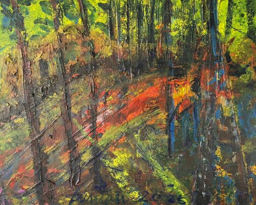Lušperk Castle Zreče by Atelje MS, Painting for Sale on Select