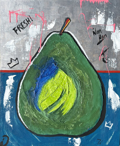 Pera verde by paola vignola, Painting for Sale on Select