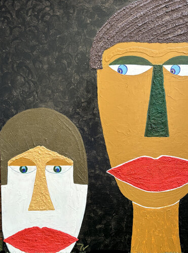 Guerreos exoticos by paola vignola, Painting for Sale on Select